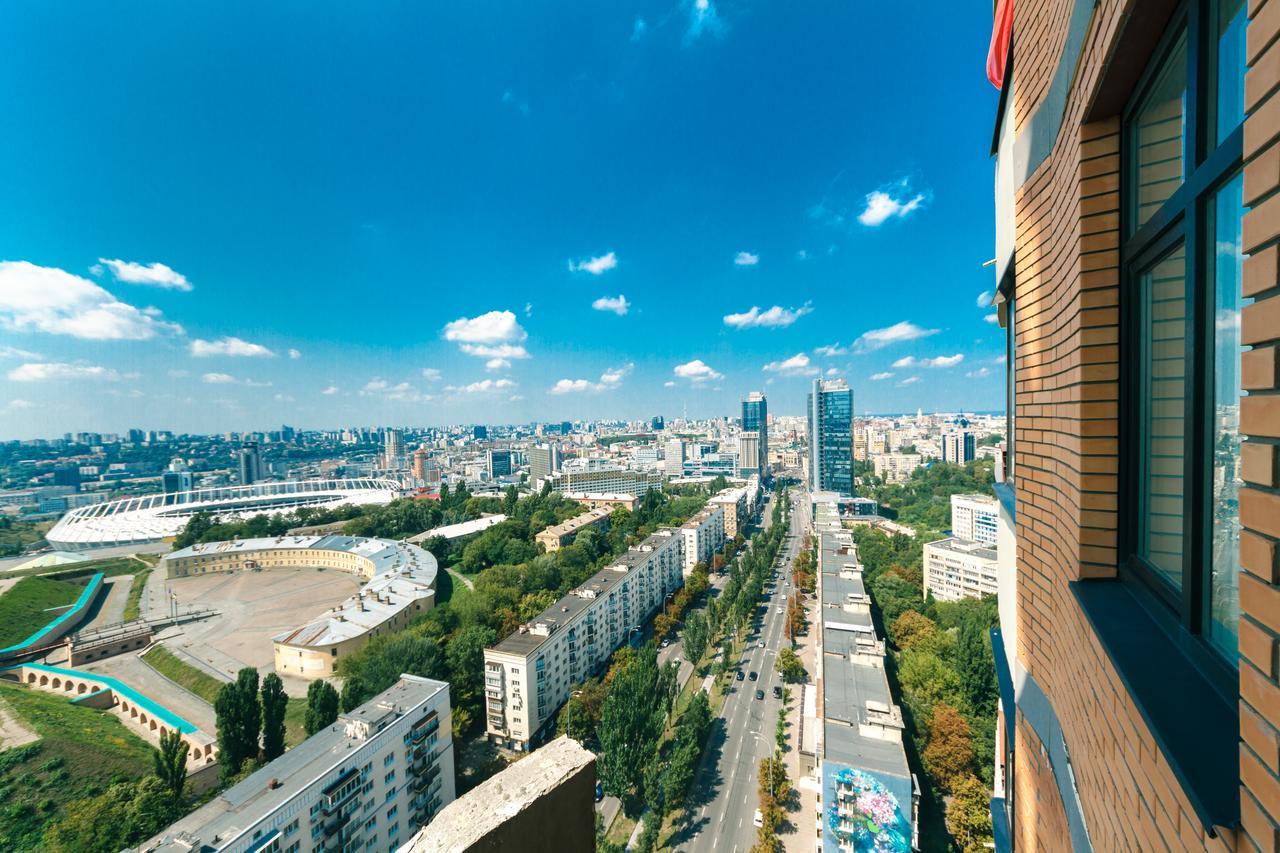 New Building Near Arena City Lesi Ukrainky 7A Kiev Eksteriør bilde